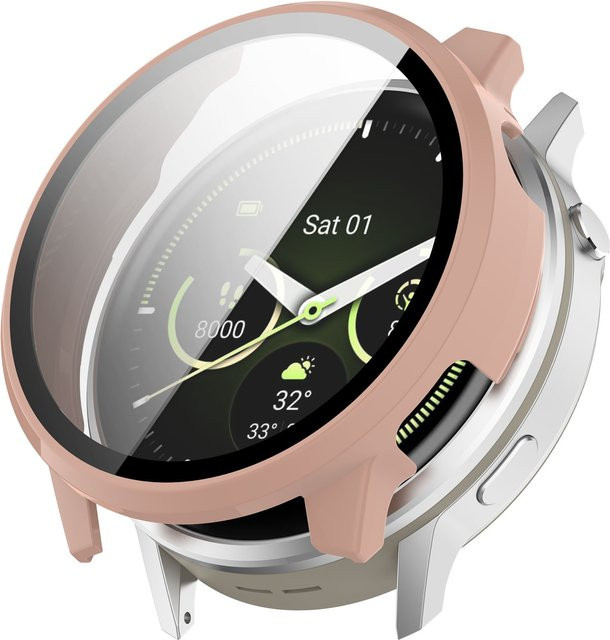 Garmin Smartwatch-Zubehör, Glas, Abdeckung, 41/45 mm, pink, Unisex - Bild 1