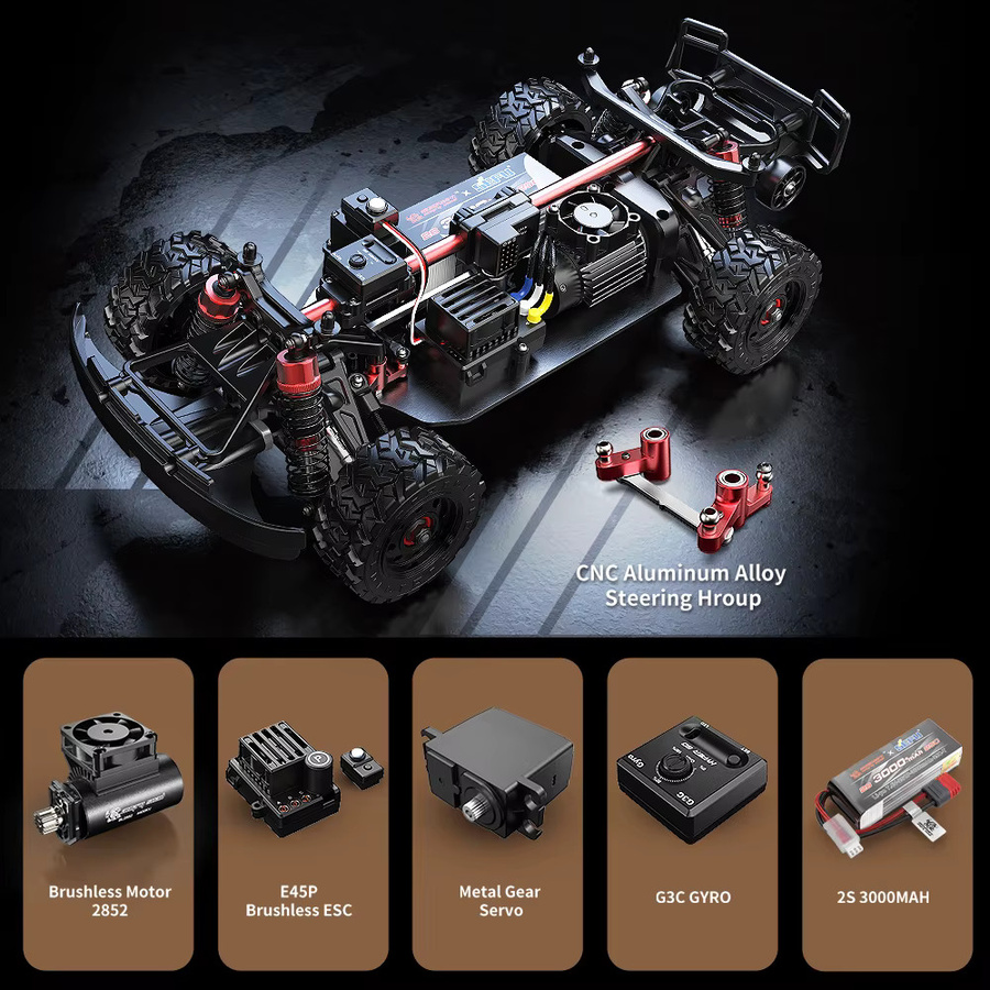 MJX Hyper Go 14211, RC-Auto, 1:14, mit LED-Lichtern, ab 14 Jahren - Bild 4