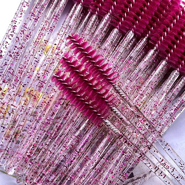 Mollie Lipper Wimpern Pinsel Einweg, 100 Stück, Unisex - Bild 1