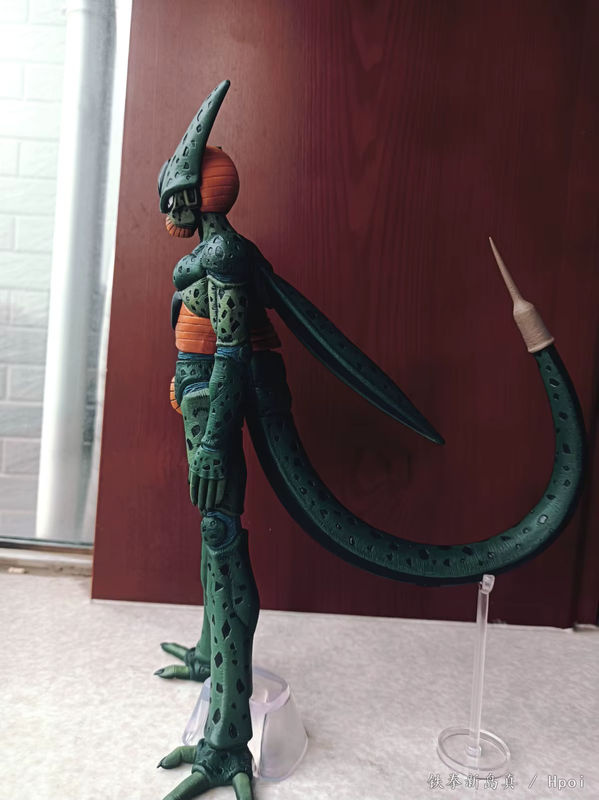 Bandai Dragon Ball Cell First Form Actionfigur aus PVC, mehrfarbig, Höhe: 31 cm - Bild 3