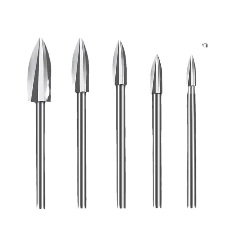 5-teiliges Gravurschneider-Set in Silber für Schmuckherstellung und DIY-Handwerk zur Bearbeitung von Metall und Wachs - Bild 4