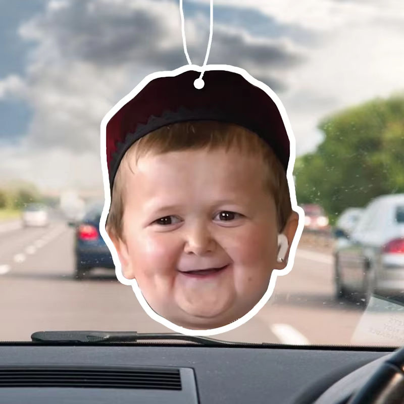 Hasbulla Auto Aromatherapie Parfüm Lufterfrischer als hängender Anhänger für den Rückspiegel, mehrfarbig - Bild 3
