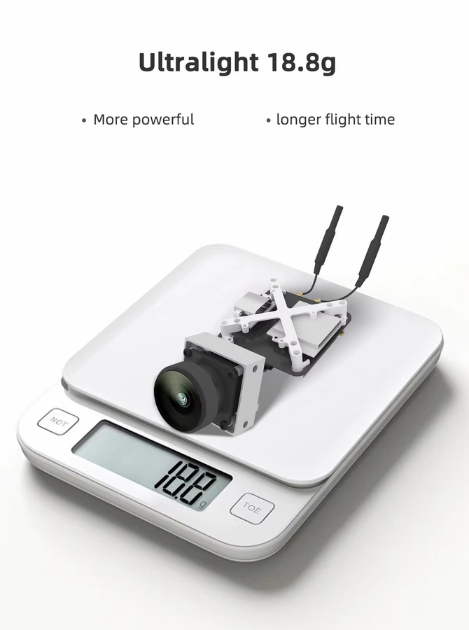WalleFPV Naked O4 Air Unit Pro und Ultralight O4 Pro mit ND-Filter-Set - Bild 2