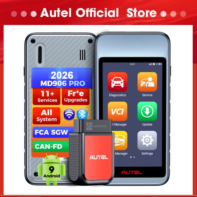 Autel MaxiDiag MD906Pro Diagnosescanner mit CAN FD und All-System-Diagnose sowie 11 Servicefunktionen - Bild 1