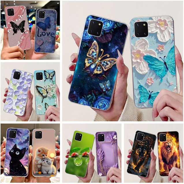 Stilvolle Silikon Schutzhülle mit gemaltem Design für Samsung Galaxy Note 10 Lite SM-N770F und Samsung S10 Lite SM-G770F, Multicolour - Bild 1