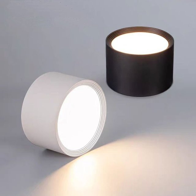 ANADnight Nordic LED Downlight Deckenleuchte Aufputz-Strahler in Weiß für Wohnzimmer und Schlafzimmer - Bild 1