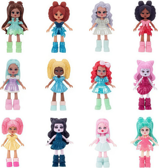 Bandai Royale High Girl Heart Magic Mysterious Friend Series, Mini-Puppe, Modische Figur - Bild 1
