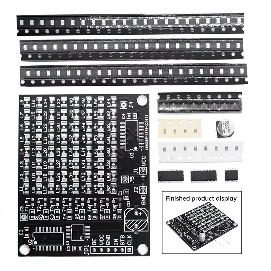 diymore LED SMD Dot Matrix Display Kit für Werbung und DIY-Projekte in Rot und Schwarz - Bild 5