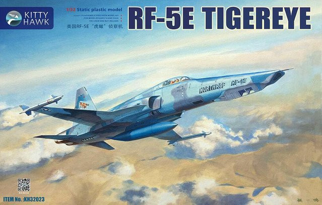 Kitty Hawk RF-5E Tigereye, Fahrzeug, 1:32, Blau, Kunststoff - Bild 1