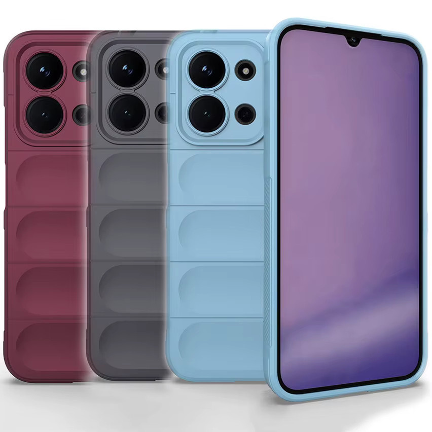Xiaomi Airbag-Anti-Drop-Schutzhülle Heavy Duty Cover für Redmi 15 15C 14C 14R 13 13C 12 12C 10 10A 9 9C 9A A5 A4 A3 A3X A1 in Grün - Bild 1