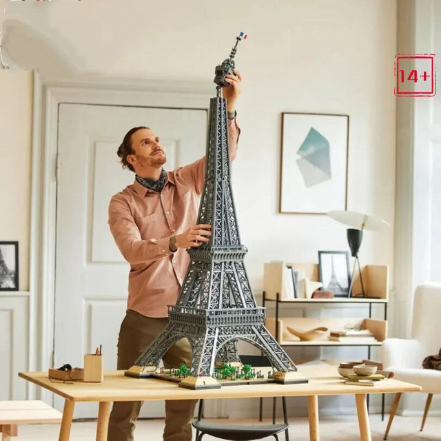 Hot Toys Großer Eiffelturm Baukasten, 10001 Teile, ab 14 Jahre - Bild 1