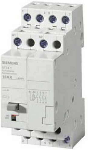 Siemens Fernschalter Hutschiene 5TT4104-2 mit 4 Schließern 400 V 16 A in Weiß - Bild 1