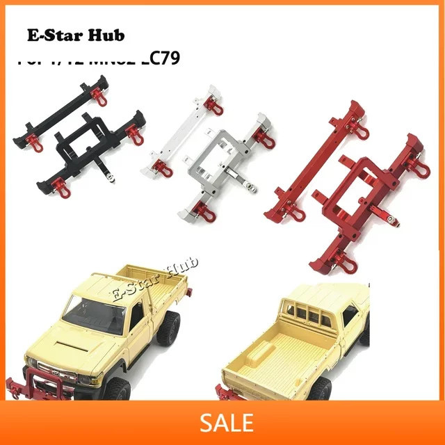 E-Star Hub Vorderer und Hinterer Rammschutz für 1/12 MN82 LC79, Zubehör - Bild 1