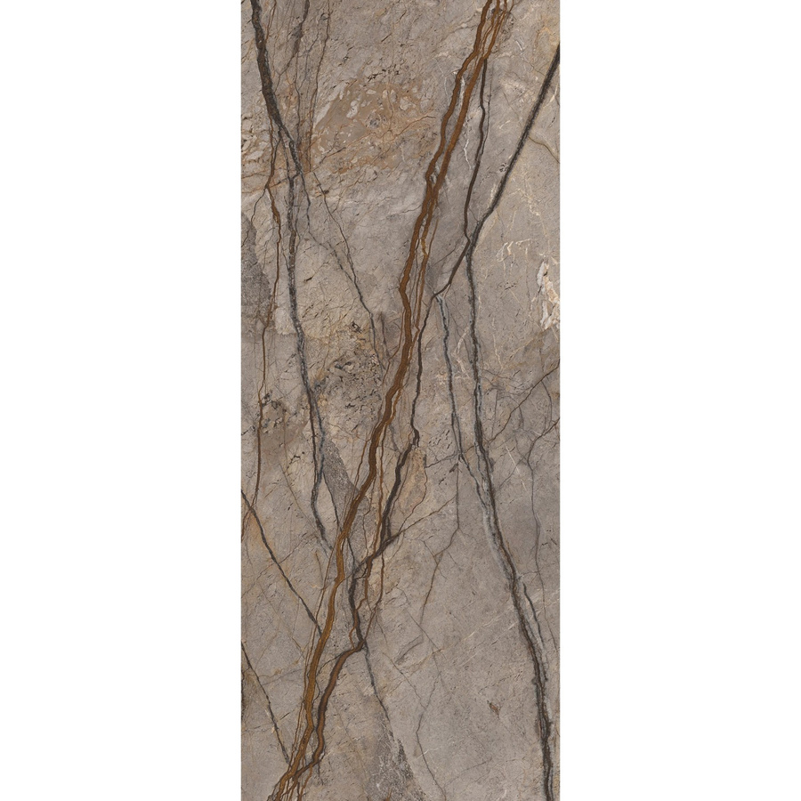 Schulte Duschrückwand DecoDesign in Hochglanz Marmor-Kastanie, Farbe Braun, B: 255 cm, H: 100 cm - Bild 2