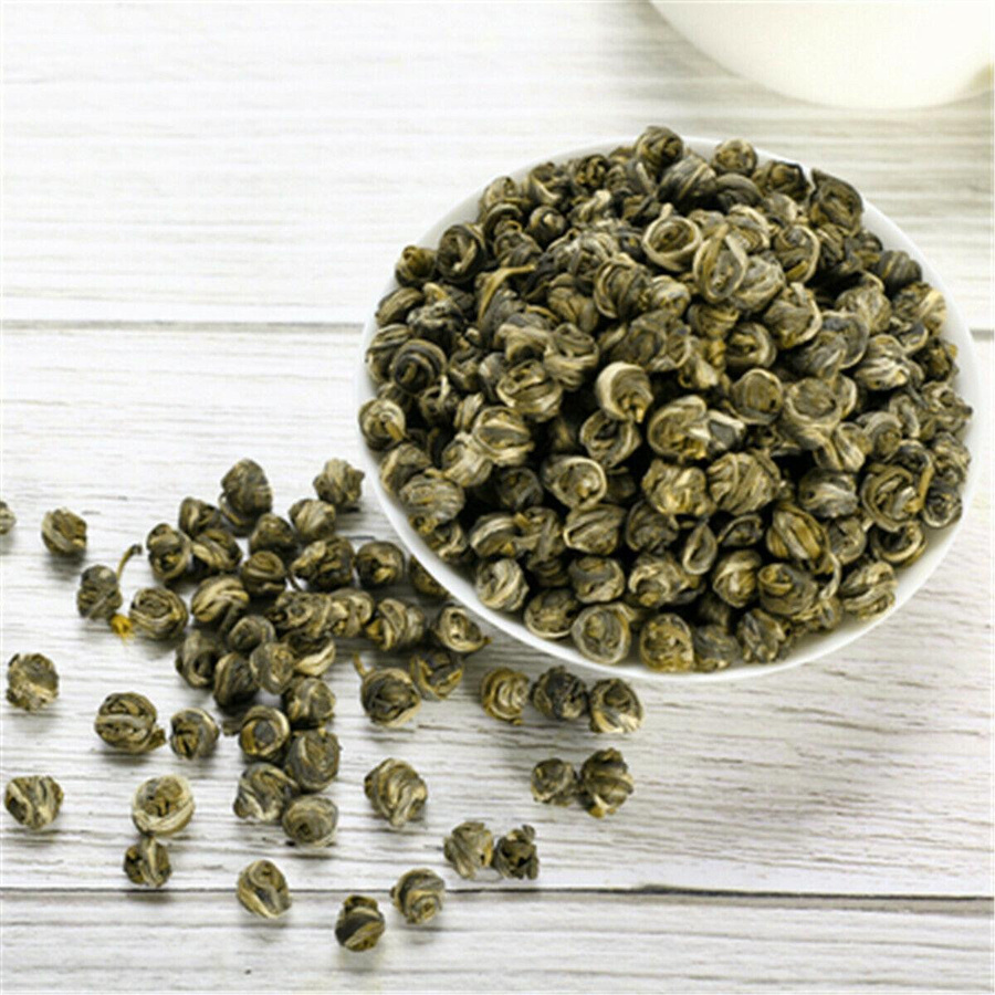 HELLOYOUNG Drachenperlentee Grüntee lose Blätter 50 g - Bild 5