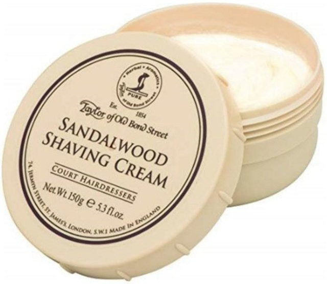 Taylor of Old Bond Street Sandelholz-Rasiercreme, 150g, Herren - Bild 1
