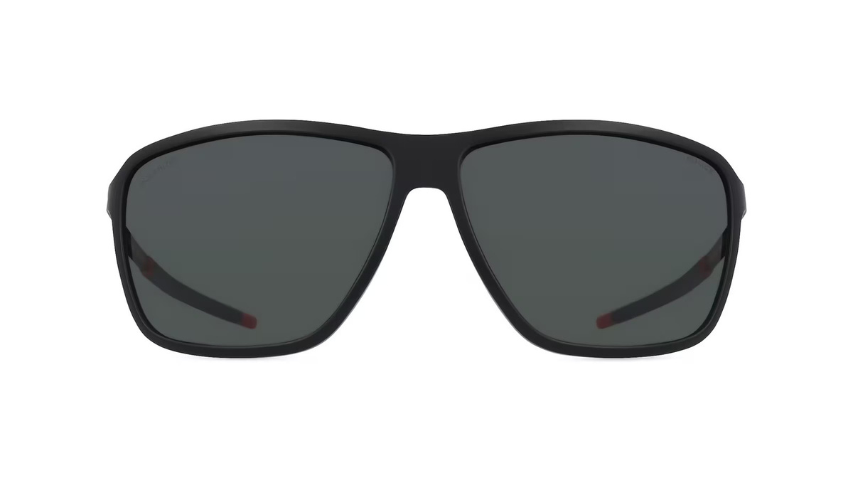 Police POISPLL15 Sonnenbrille, Vollrand, Quadratisch, Kunststoff, Unisex, Schwarz, Grau - Bild 1