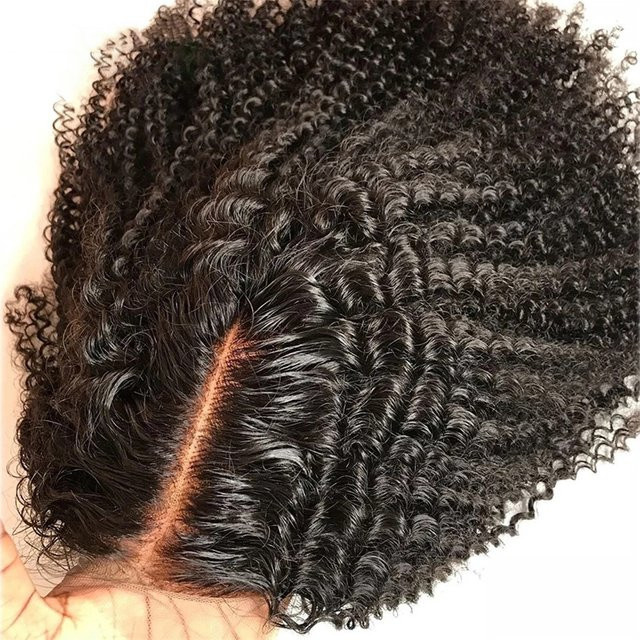 HJ WEAVE BEAUTY Wear And Go Deep Wave Lace Frontal Bob Perücke, Echthaarperücke, Damen - Bild 1