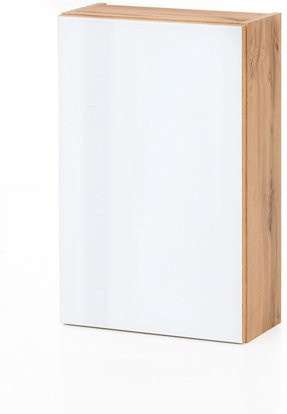 HELD MÖBEL Hängeschrank Helsinki mit Glastüren in Weiß, B/H/T: 40 x 64 x 20 cm - Bild 1