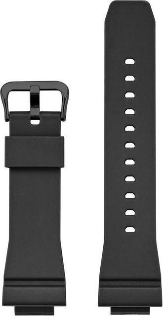 Agood Uhrenarmband TPU, 16 mm, schwarz, Unisex - Bild 1