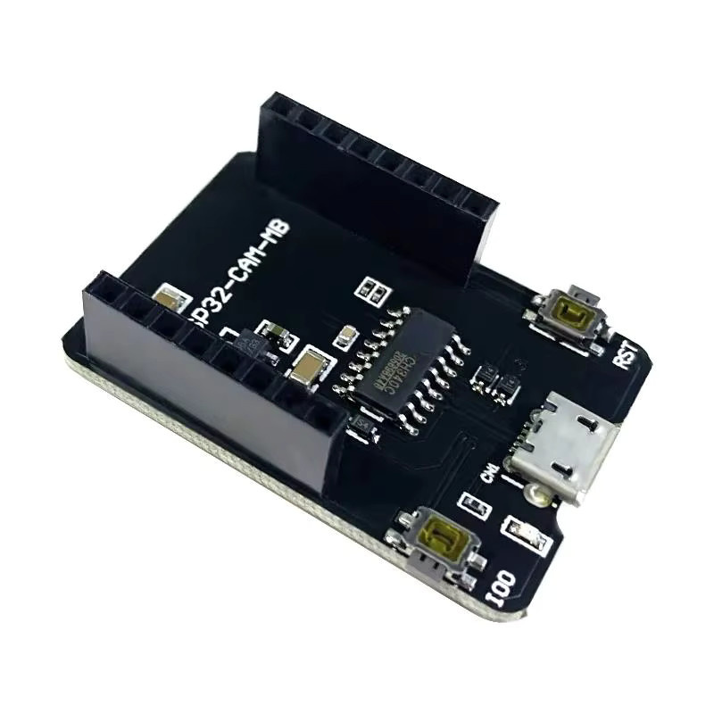 ESP32-CAM-MB WiFi und Bluetooth Entwicklungsboard mit OV2640 Kamera und 2,4G Antenne in Schwarz - Bild 2