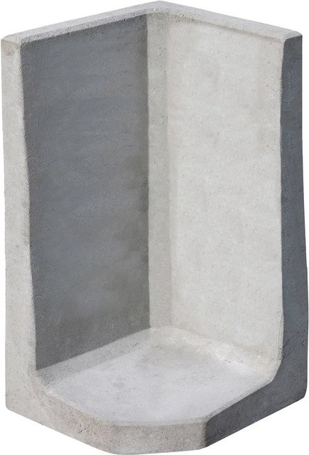 Diephaus L-Stein Ecke unbewehrt Grau B/T/H: 80 x 50 x 50 cm, Höhe: 7 cm - Bild 1