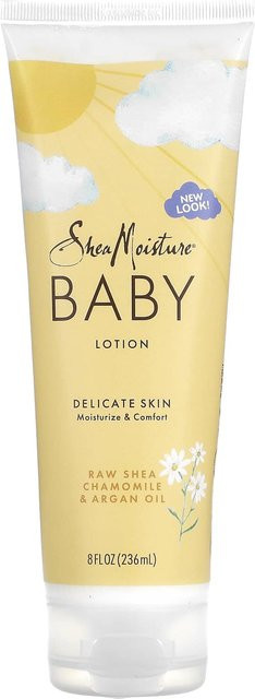 SheaMoisture Babylotion, 237 ml, mit Shea, Kamille, Arganöl, Weihrauch und Myrrhe - Bild 1