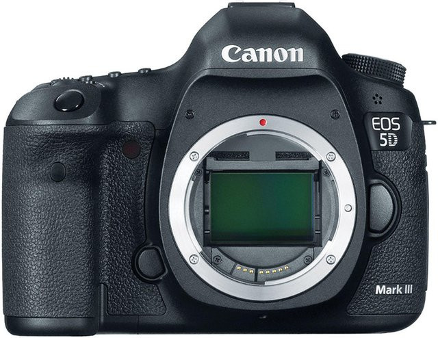 Canon EOS 5D Mark III Digitale Vollformat-Spiegelreflexkamera Gehäuse Schwarz - Bild 1