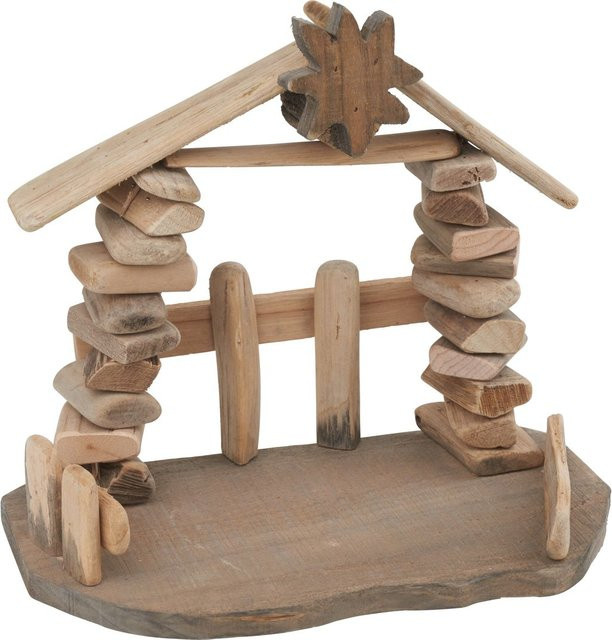 VBS Krippe Naim aus Holz in Beige für die Weihnachtszeit - Bild 1