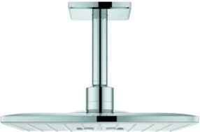 Grohe Kopfbrause Rainshower SmartActiveCube 310 m in Chrom mit 2 Strahlarten und Anti-Kalk-Funktion, Durchmesser: 14,2 cm - Bild 1