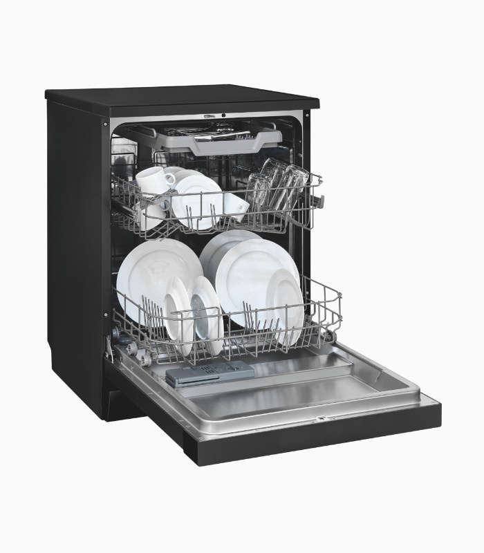 Geschirrspüler GSP6314-030C schwarz, freistehend mit Aquastop und automatischem Türöffnen, Edelstahl-Innenraum, B/T/H: 60,0 x 60,0 x 84,5 cm - Bild 2