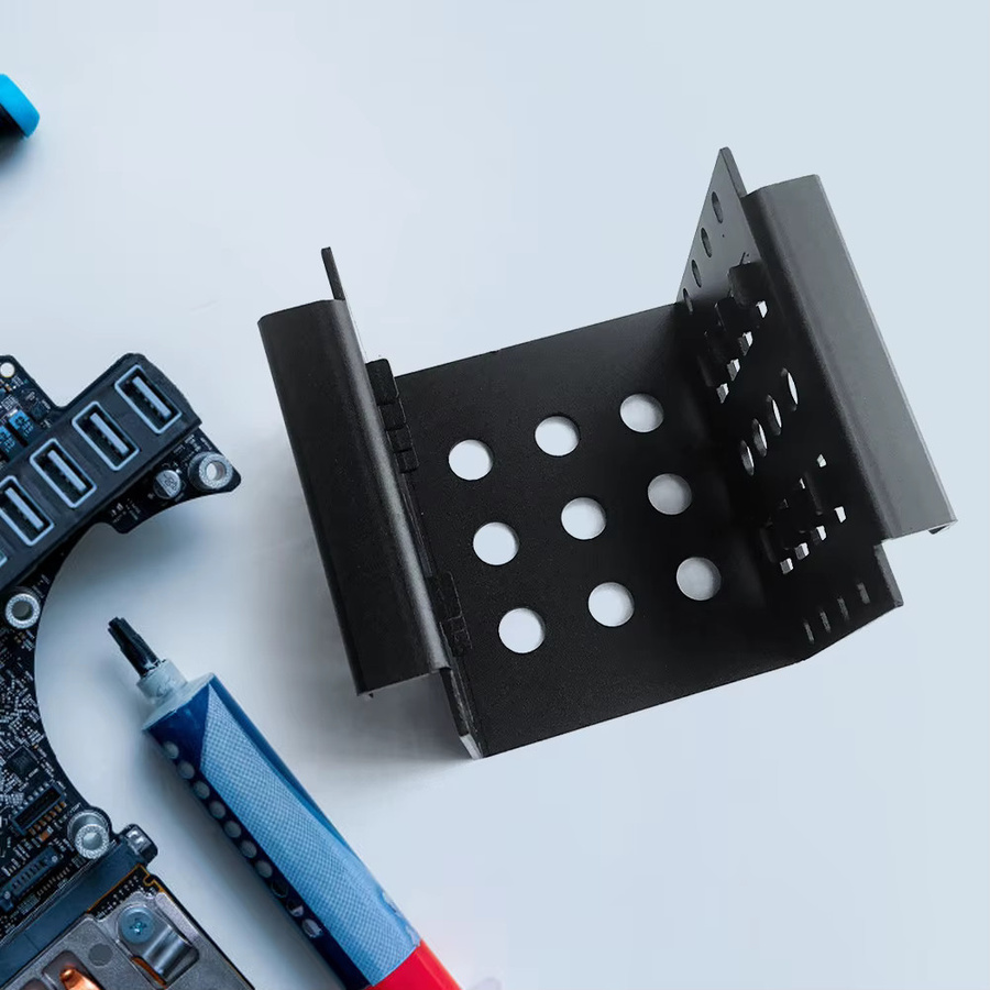 ALLOET SSD-Einschubhalterung 2,5 Zoll auf 3,5 Zoll Adapterhalterung in Schwarz - Bild 3