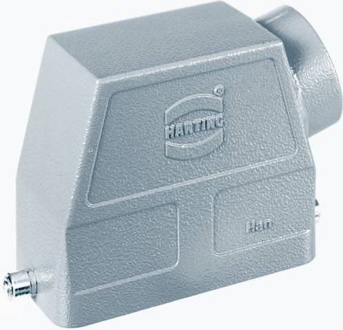 HARTING Tüllengehäuse 09 30 010 0543 in Silber aus Kunststoff - Bild 1