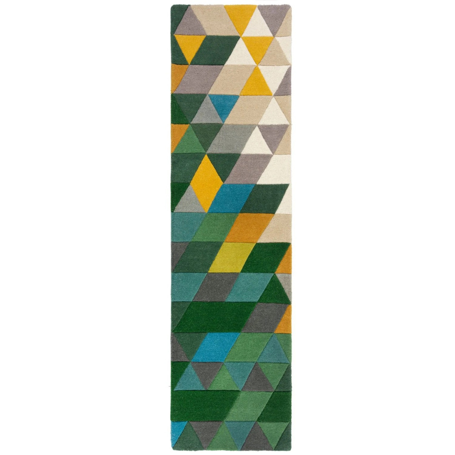 Flair Rugs Wollteppich Prism in Mehrfarbig mit geometrischem Design, B/T: 60 x 230 cm - Bild 2
