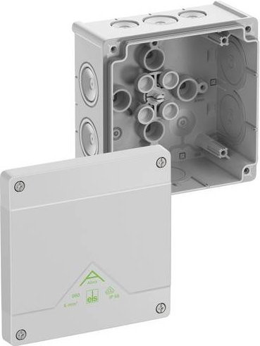 Spelsberg Abzweigkasten Abox 060-L Grau B/T/H: 12,7 x 12,7 x 7,0 cm - Bild 1