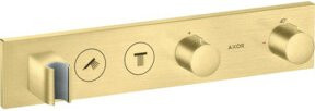 Hansgrohe Axor Select UP-Thermostat Fertigmontageset für Dusche in Brushed Brass - Bild 1