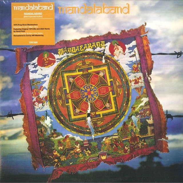 Mandalaband LP Schallplatte Mandalaband CRV1605 Chrysalis Records Rock Grau - Bild 1