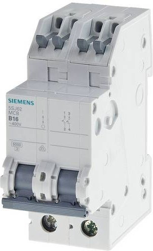 Siemens Leitungsschutzschalter 5SJ6210-6KS 10A 400V in Weiß - Bild 1