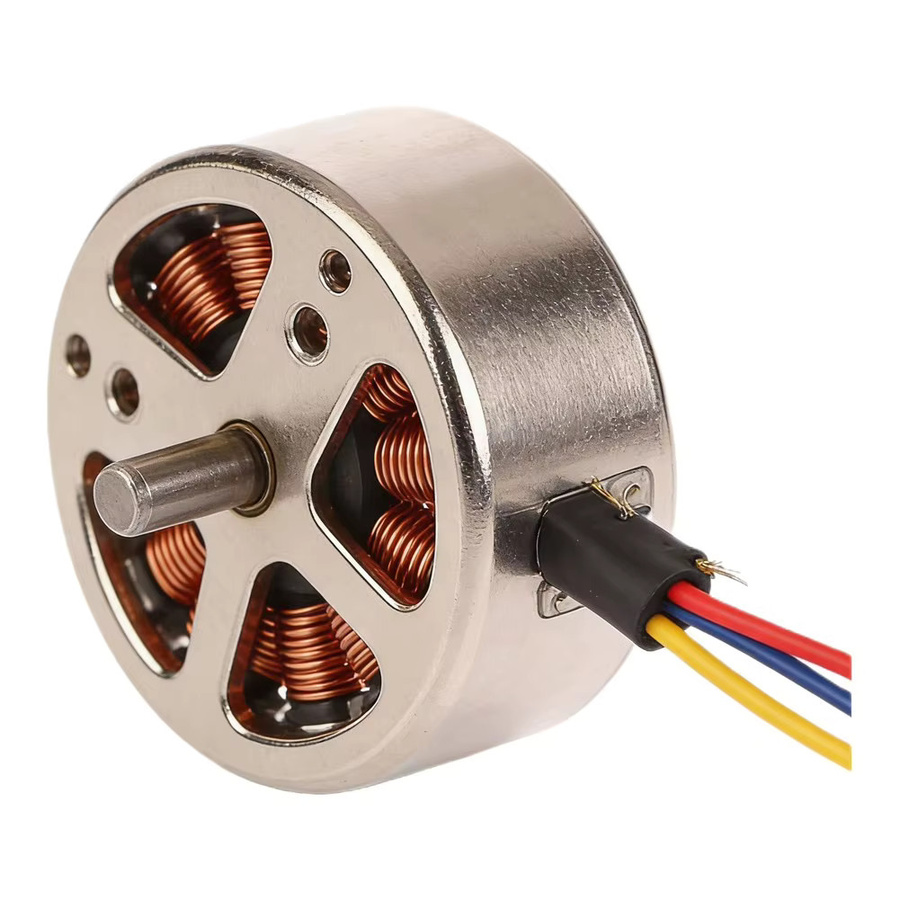 VIBRATITE Bürstenloser Motor für MINI-Flugzeuge, Gimbal, FPV und DIY-Elektronikgeräte in Silber - Bild 2