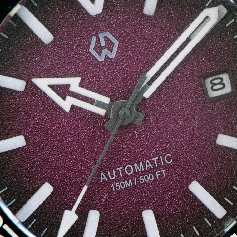 WISHDOIT Armbanduhr Automatik, Edelstahl, Keramik, Schwarz, Herren - Bild 3