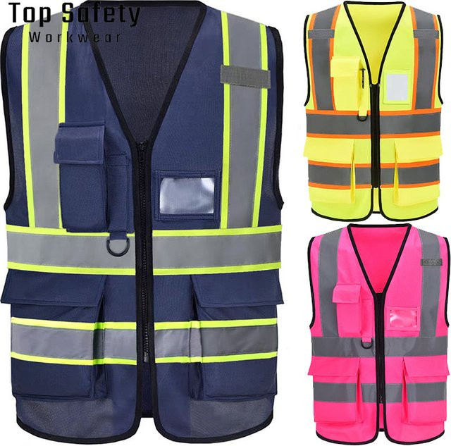 SPARDWEAR Arbeitsweste in Marineblau mit mehreren Taschen für Bau und Konstruktion - Bild 1