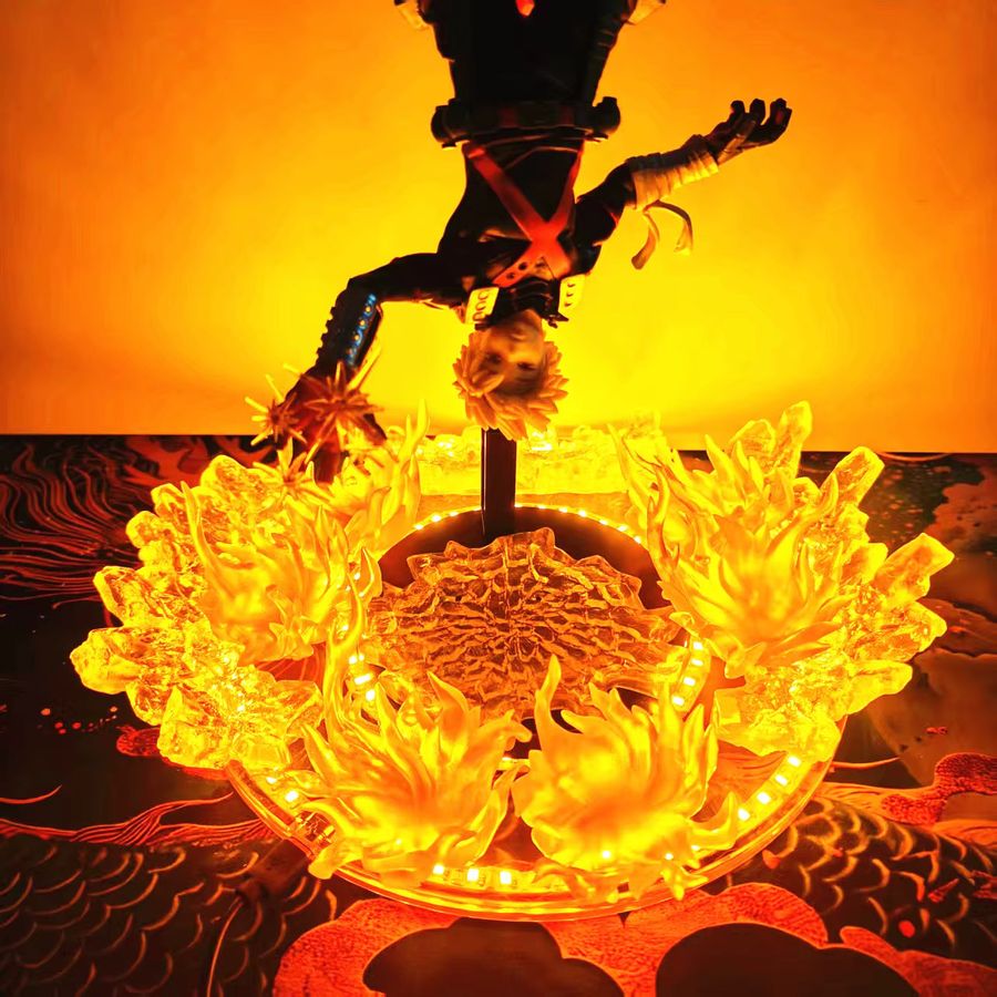 Bandai My Hero Academia Anime Katsuki Bakugo Awakening Explosions Effect LED Actionfigur aus PVC in Multicolor - Bild 3