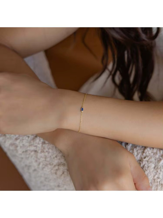 CARLIDANA Armband, vergoldeter Edelstahl, Zirkonia, Damen - Bild 4
