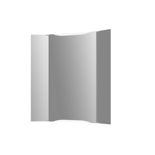 Jokey Spiegelschrank Saron I in Weiß Hochglanz mit LED, B/H/T: 44,6 x 73,5 x 16,8 cm - Bild 2