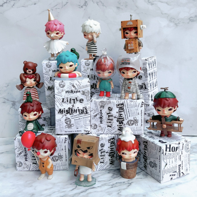 Pop Mart Hirono Little Mischief, Actionfiguren, Blindbox-Spielzeuge - Bild 1