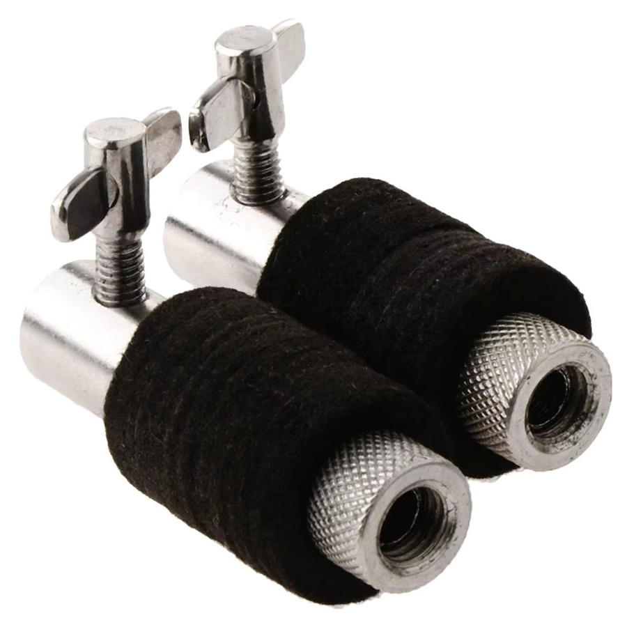 Tooyful Hi-Hat-Becken-Rack-Kupplung aus Metall in Silber, 2 Stück Trommelzubehör - Bild 5