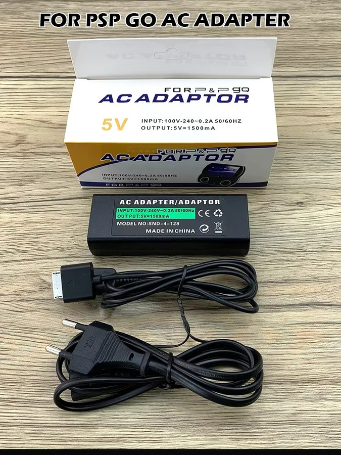 Hayoumon USB-Ladegerät 5V mit Ladekabel und Datenkabel für PSP GO, Schwarz - Bild 7