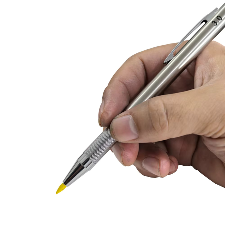 Haile Druckbleistift-Set aus Metall mit 3,0 mm Mine und 2B Graphit-Nachfüllungen zum Zeichnen und Skizzieren - Bild 2