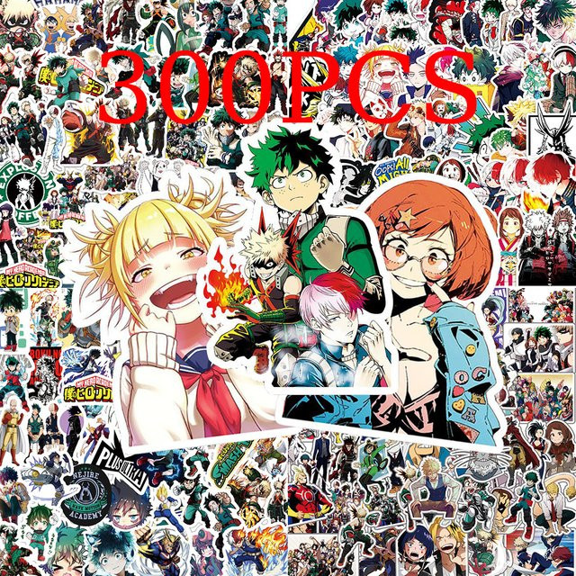 Bandai My Hero Academia Graffiti-Aufkleber, 50-teiliges Set - Bild 1