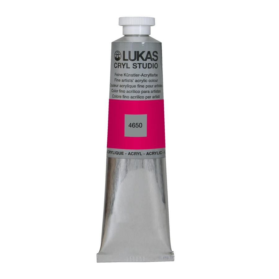 Lukas Cryl Studio Premium-Acrylfarbe Pink 75 ml - Bild 2